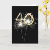 40周年記念スパーカーズオンブラック カード (黄色い花)