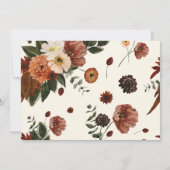 40周年記念パーティー40年の愛 招待状 (裏面)