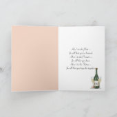 40周年記念フローラブーケカード カード (内部)