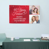 40周年記念ルビーハートが永遠に 横断幕 (トレードショー)