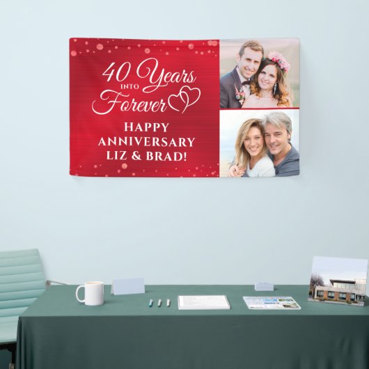 40周年記念ルビーハートが永遠に 横断幕 (トレードショー)