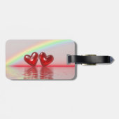 40周年記念ルビーハート ラゲッジタグ (裏面横)