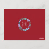 40周年記念ルビーフローラブルーベル変更日 ポストカード (裏面)