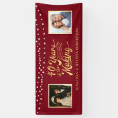 40周年記念ルビーライト&今の写真 横断幕 (縦)