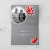 40周年記念ルビーリング今すぐ写真 カード (内部)