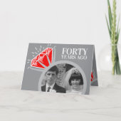 40周年記念ルビーリング今すぐ写真 カード (正面)