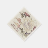40周年記念ヴィンテージタペストリーバラ スタンダードカクテルナプキン (角)
