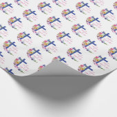 40周年記念修道院宗教生活をパーソナライズ ラッピングペーパー (角)