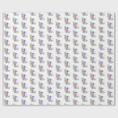 40周年記念修道院宗教生活をパーソナライズ ラッピングペーパー (フラット)