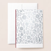 40周年記念実在フォイルラグジュアリーカード 箔カード (裏面封筒付き)