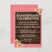 40周年記念祝賀会へのご招待 招待状 (正面/裏面)