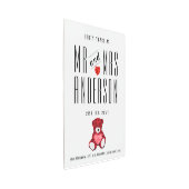 40周年記念結婚ルビーがミセス・ミセス メタルプリント (3/4)