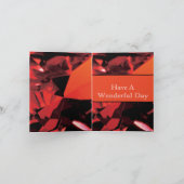 40周年記念結婚ルビー カード (内部)