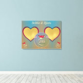 40周年記念結婚写真 キャンバスプリント (インサイチュ (ウッドフロア))