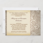 40周年記念結婚式写真招待状 招待状 (裏面)