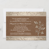 40周年記念結婚式　写真招待状 招待状 (裏面)