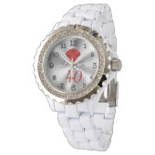 40周年記念結婚時計 腕時計 (アングル)