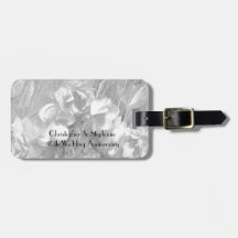 40周年記念結婚白花とレース