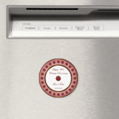 40周年記念結婚磁石 マグネット (インサイチュ (食洗機))