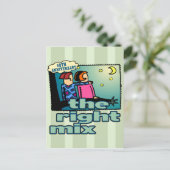 40周年記念結婚贈り ポストカード (スタンド正面)