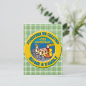 40周年記念結婚贈り ポストカード (スタンド正面)