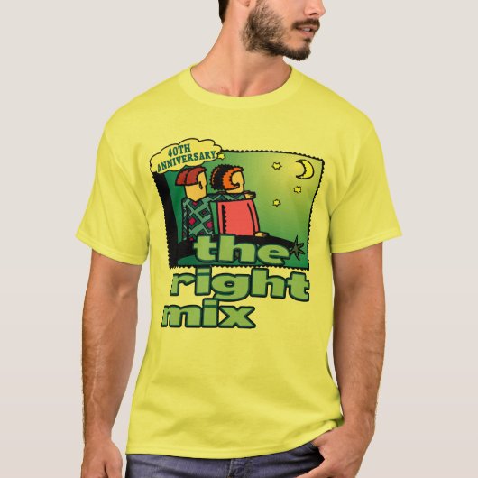 40周年記念結婚贈り Tシャツ (正面)