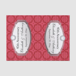 40周年記念結婚Ruby Red Z06 薄葉紙