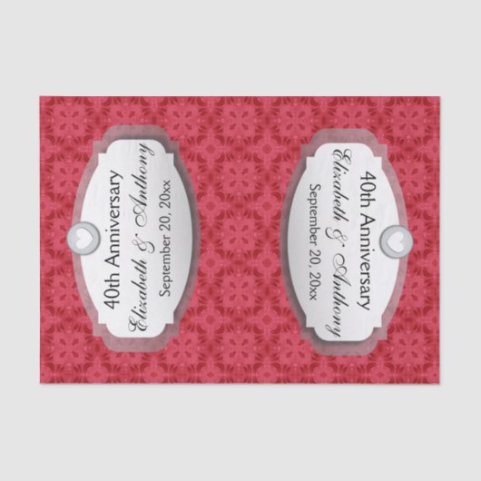 40周年記念結婚Ruby Red Z06 薄葉紙 (正面)