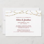 40周年記念40年ルビー作り 招待状 (裏面)