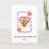 40周年記念 - ルビー カード (裏面)