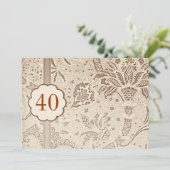 40周年記念 ヴィンテージ ラグジュアリー インビテーション (スタンド正面)