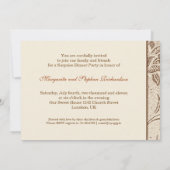 40周年記念 ヴィンテージ ラグジュアリー インビテーション (裏面)