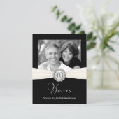 40周年記念 - 偽ポケットスタイル - 小 招待状 (スタンド正面)