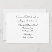 40周年記念 招待状 (裏面)