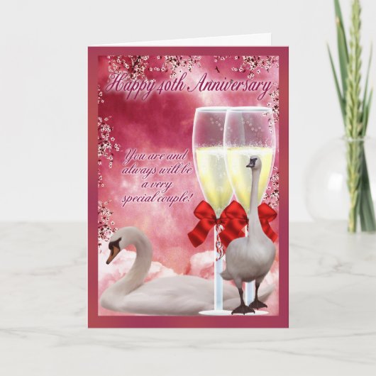 40周年記念 – Ruby Anniversary カード (正面)