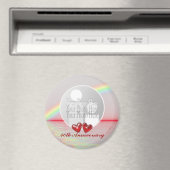 40周年記念Rubyハートfor Photo マグネット (インサイチュ (食洗機))