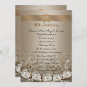 40周年誓いの更新 招待状 (正面/裏面)