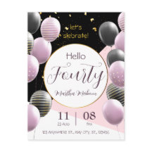 40周年。エレガントな誕生日