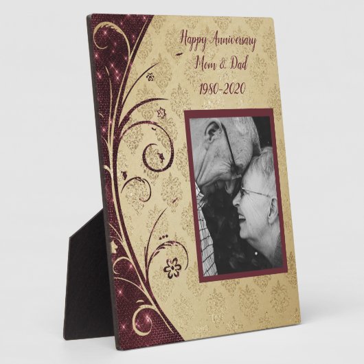 40周年 フォトプラーク (側面)