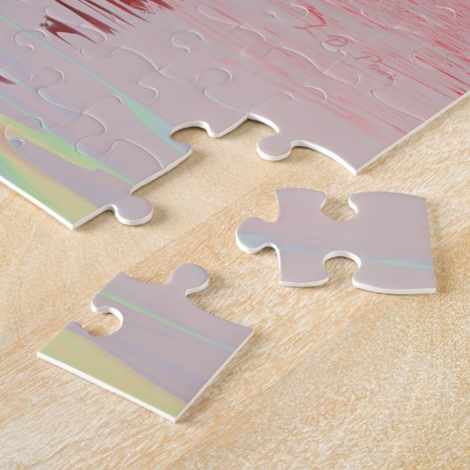 40周年Rubyハート ジグソーパズル (側面)