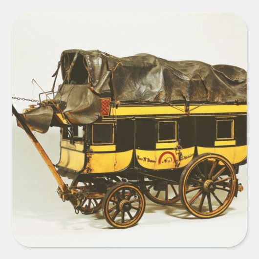 40席オムニバスのモデル スクエアシール (正面)