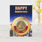 40年オウムアニバーサリーコインあなたはA Winner Award カード (黄色い花)