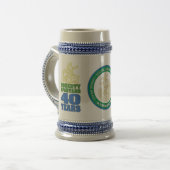 40年スパルタ式のステイン ビールジョッキ (正面左)