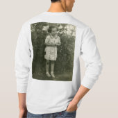 40年代からの男の子そして女の子 Tシャツ (裏面)