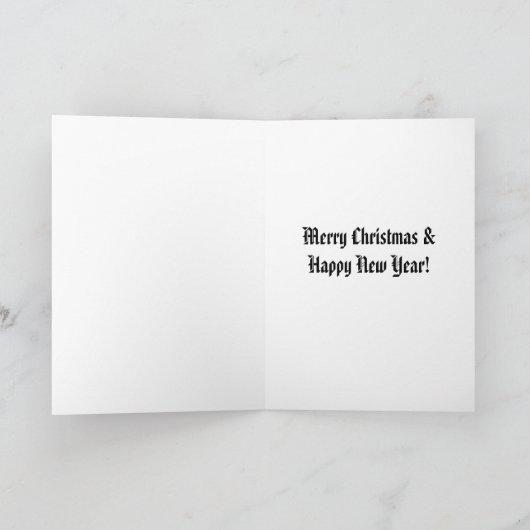 40年代のナッシュビルのクリスマス シーズンカード (内部)