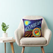 40年代のフルーツの木枠のラベルのMoonbeamのブランドの柑橘類 クッション (椅子)