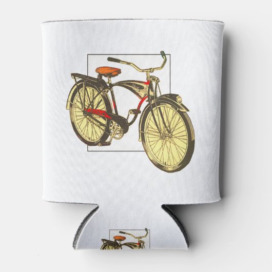 40年代の古い自転車 缶クーラー (正面)