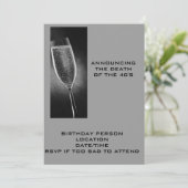 40年代の招待状 招待状 (スタンド正面)