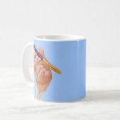 40年代は私にペンを渡します コーヒーマグカップ (正面左)