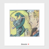 40年代ゴールデンエイジヴィンテージホラー漫画、怖いレトロ シール (シート)